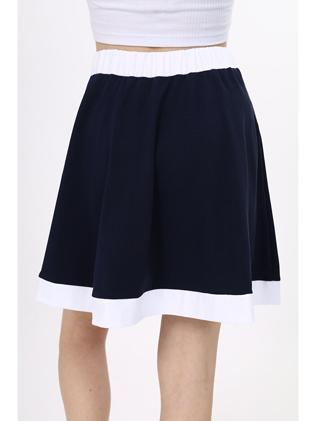 Lacivert Kız Çocuk Etek-3