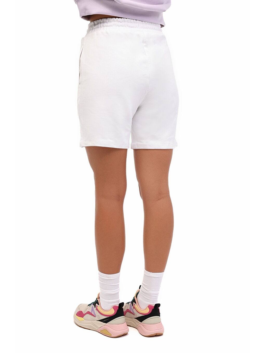 Bej WL WILMA 20MD1068 5PR Ekru Kadın Şort-1