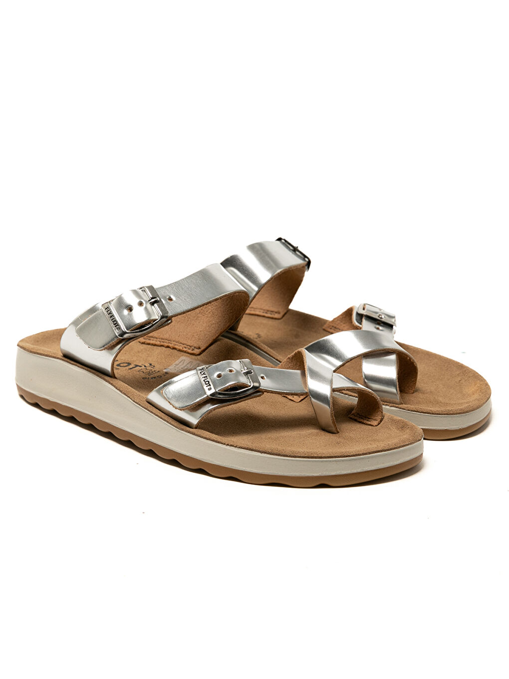 Gri Kadın Terlik 77 J68 ZC Slipper 6331-Silver-2