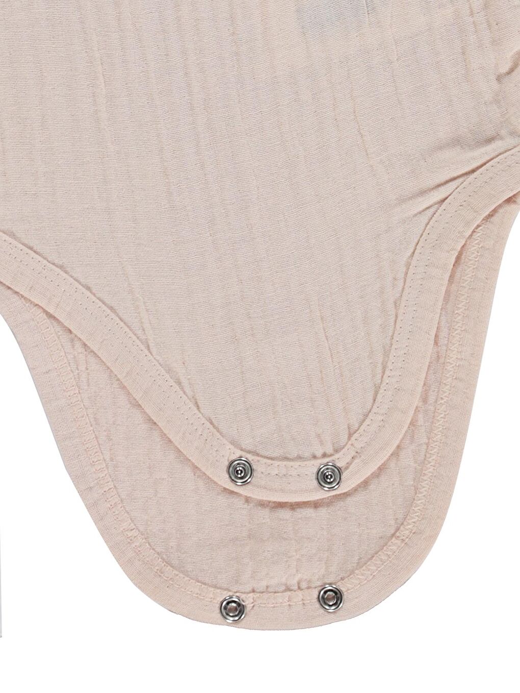 Pembe Baby Hilal Baskılı 1-36 Ay Çıtçıtlı Badi-1