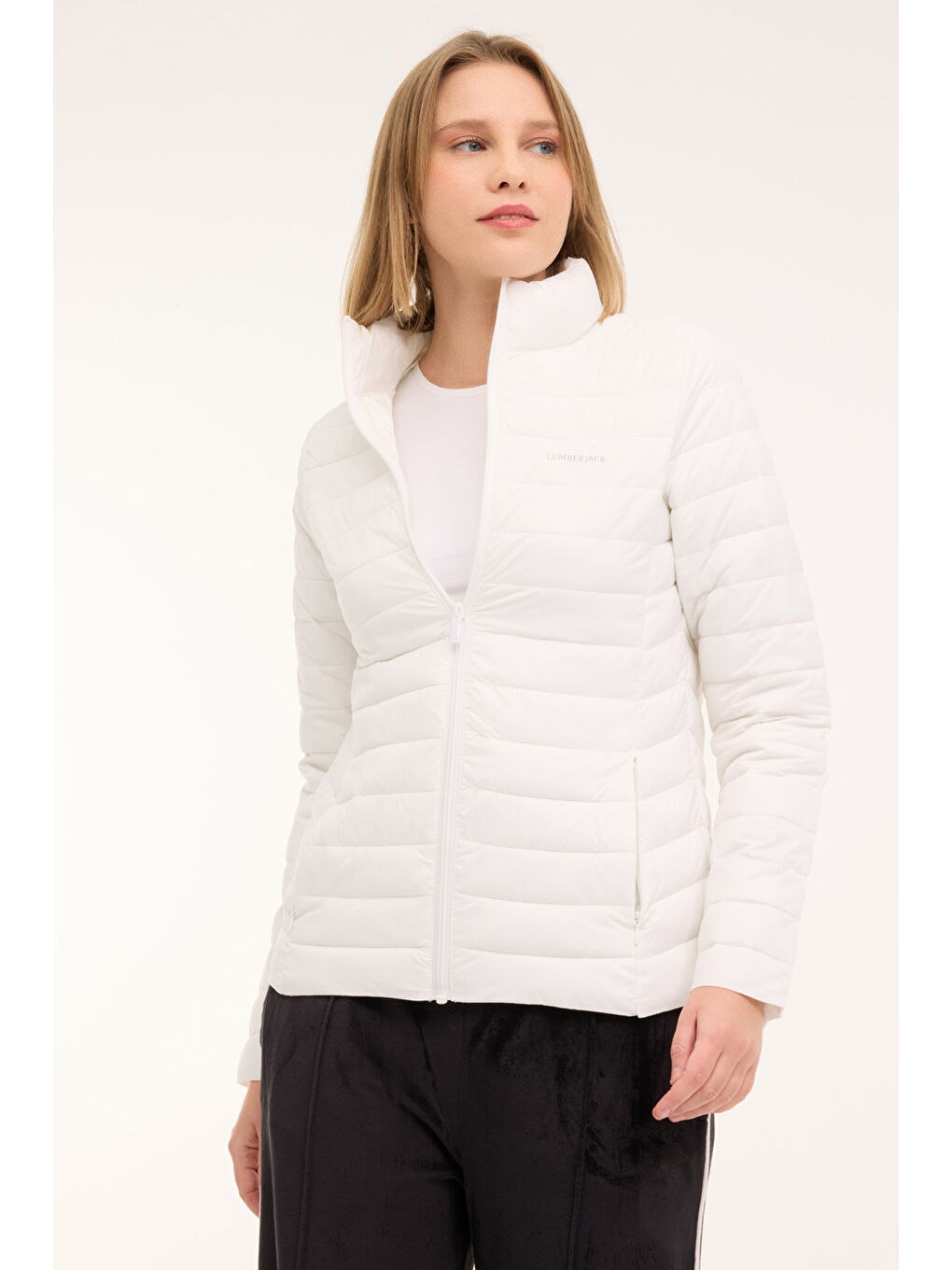 Bej WB PADDED 1SN28 4PR Ekru Kadın Mont