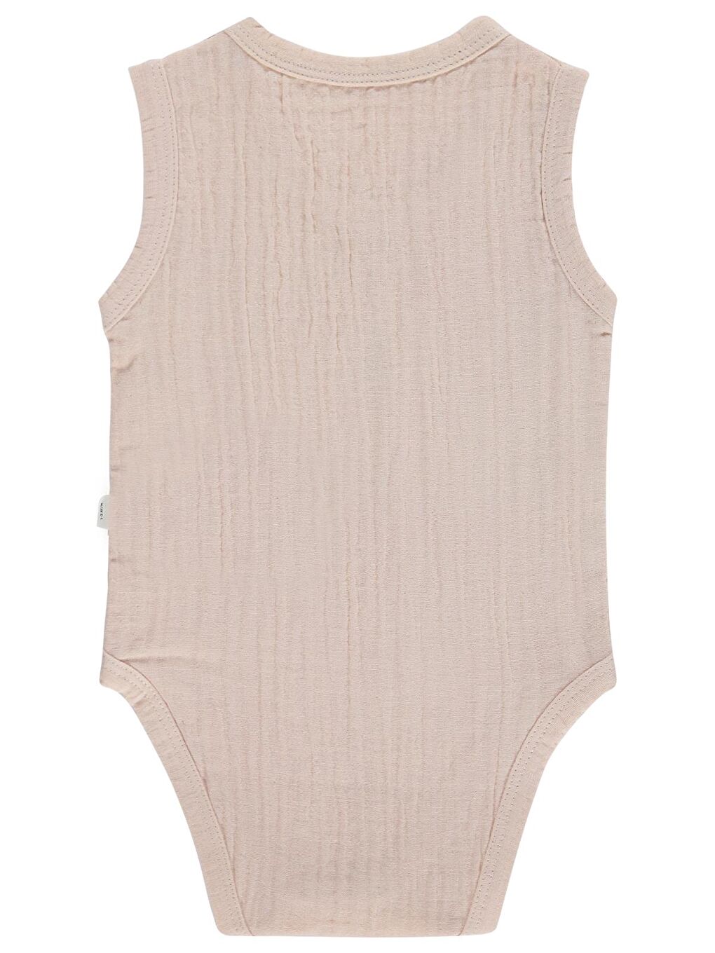 Pembe Baby Hilal Baskılı 1-36 Ay Çıtçıtlı Badi-2