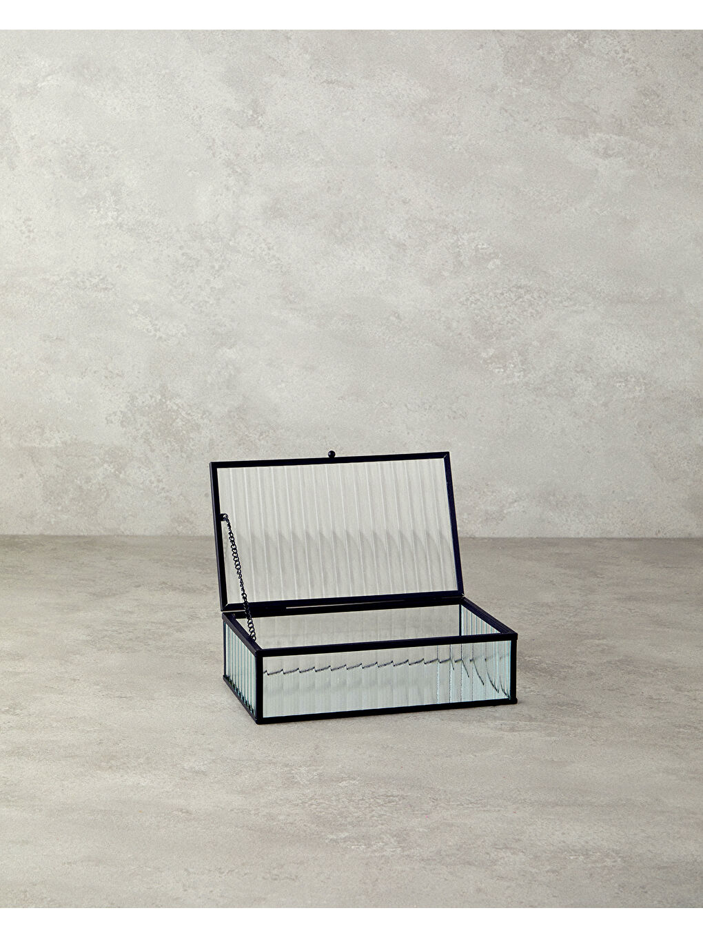 Glamour Cam Dekoratif Kutu Siyah-1