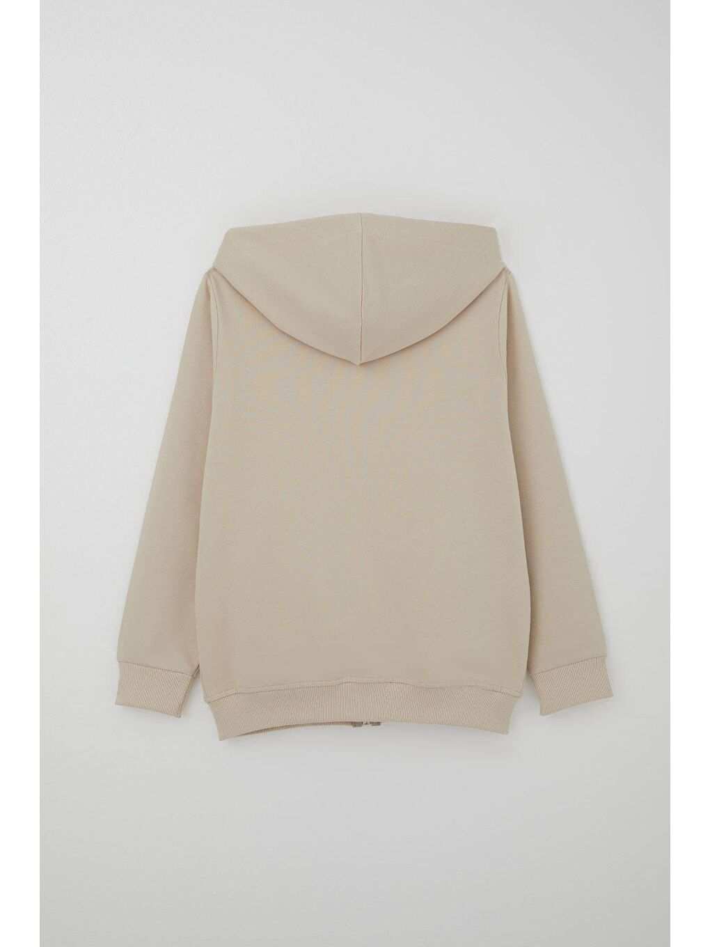 Erkek Çocuk Eşofman Takım Kapüşonlu Yazı Baskılı Cepli Bej (8-14 Yaş)-3