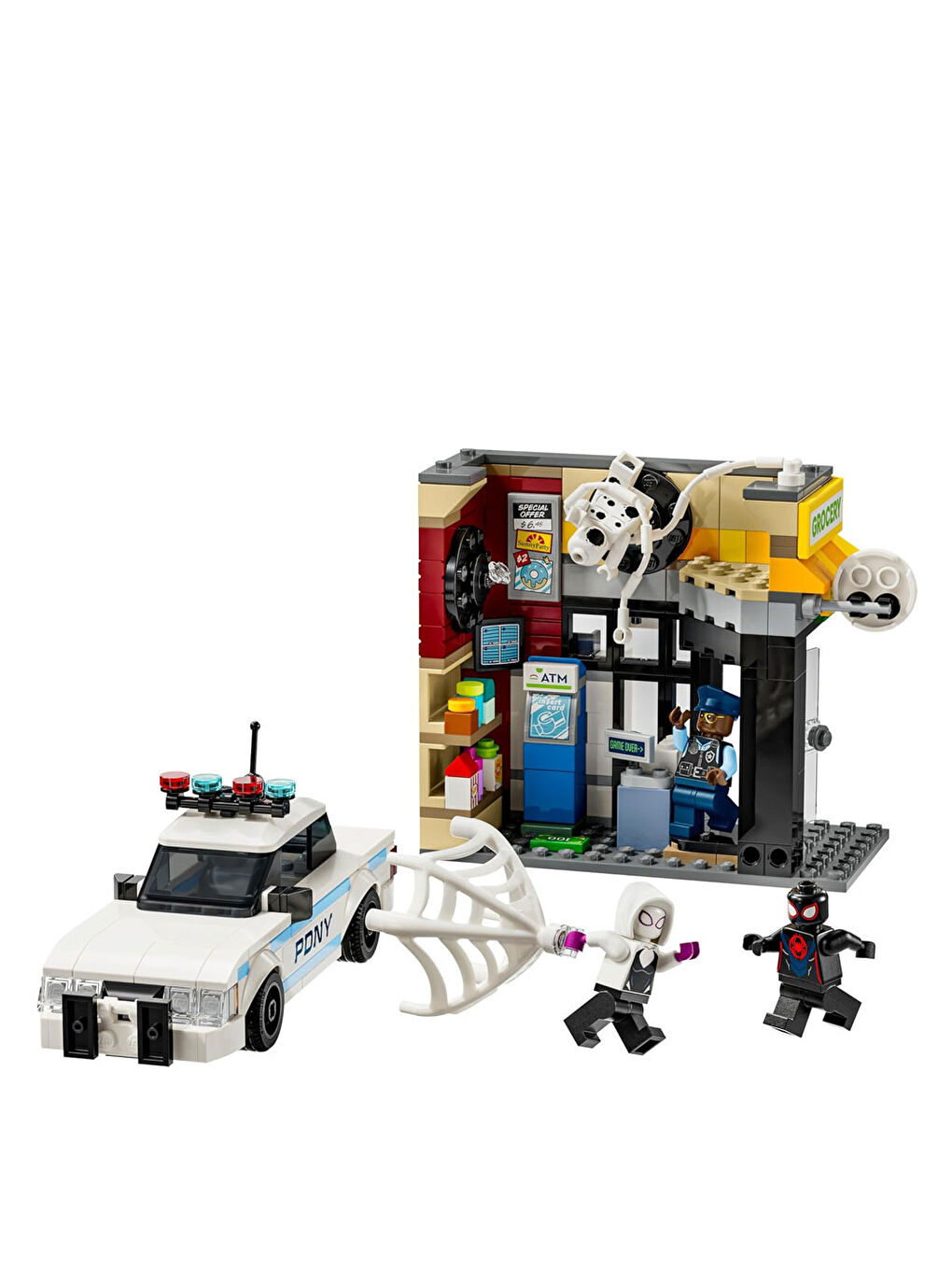 Marvel Spider Verse Miles Morales Spota Karşı 76311-1