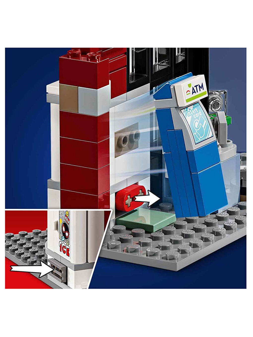 Marvel Spider Verse Miles Morales Spota Karşı 76311-4