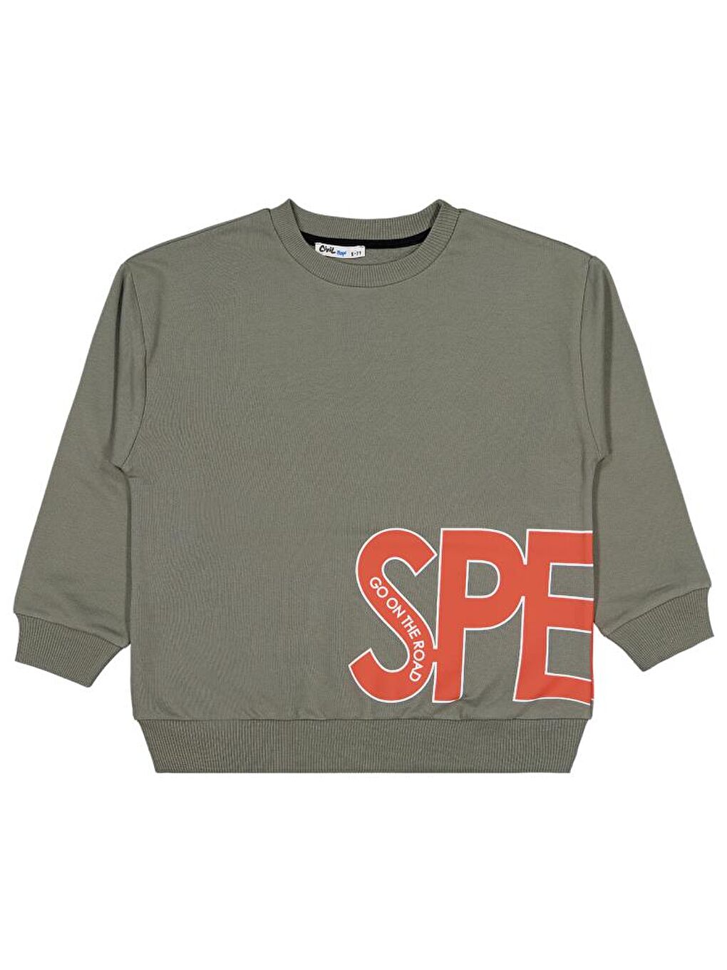 Haki Erkek Çocuk Sped Baskılı 6-9 Yaş Eşofman Takımı-2