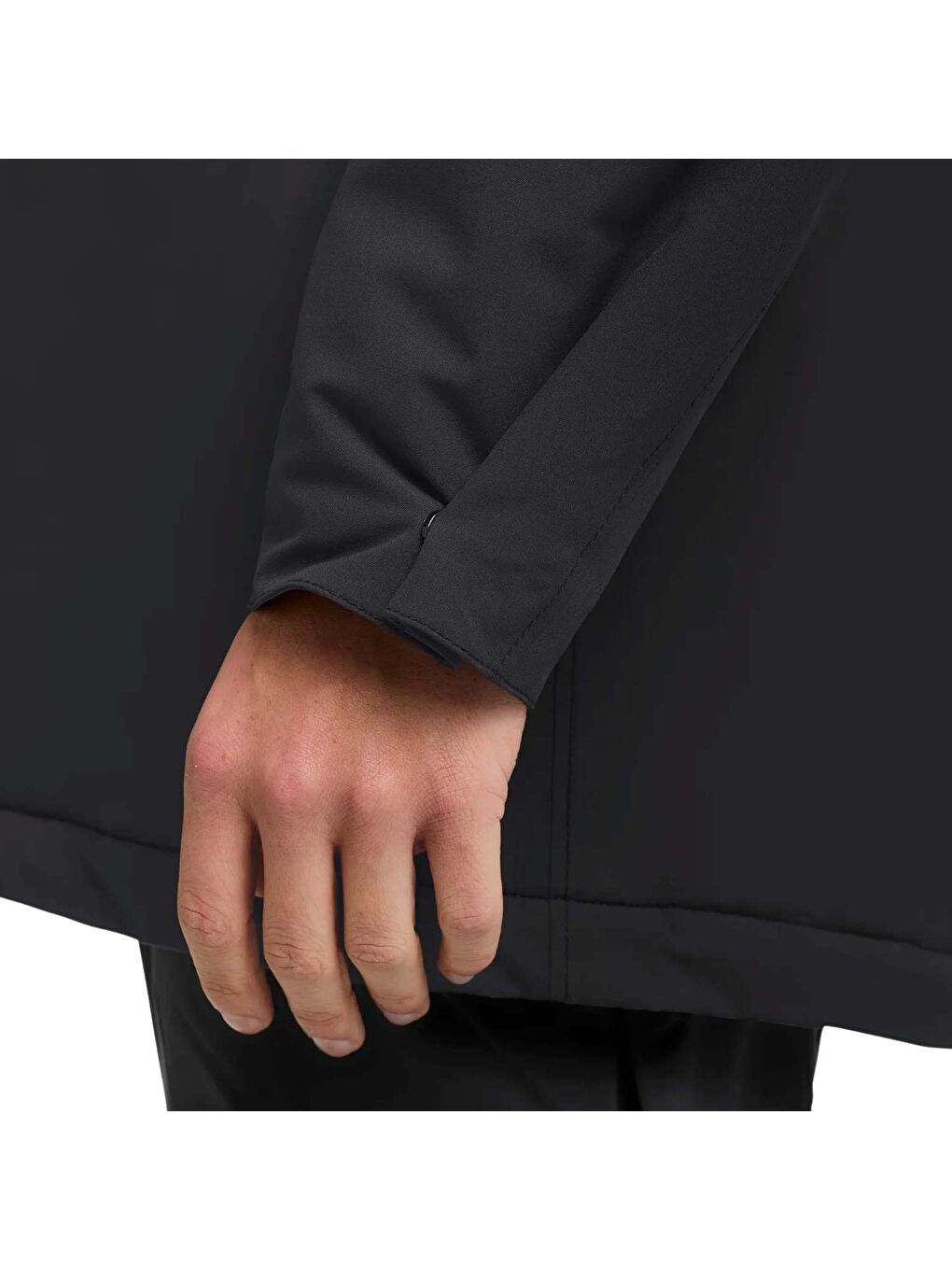 Cold Camp Coat Erkek Siyah Outdoor Mont-3