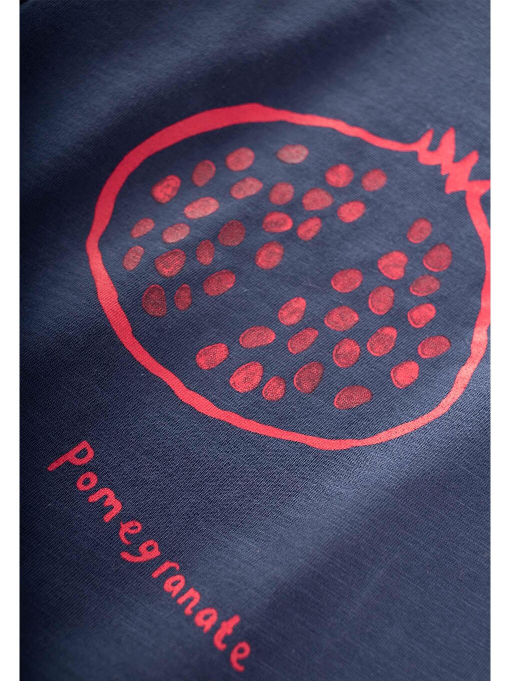 Pomegranate Baskılı Mevsimlik Sweatshirt 1-5 Yaş Lacivert-2