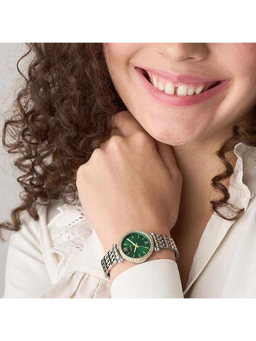 Sarı FES5439 Kadın Kol Saati-3