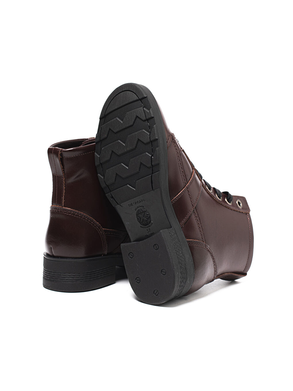 Bordo Kadın Çizme OXW002401 FRANK 0024 MID W LEATHER DK.Burgundy-4