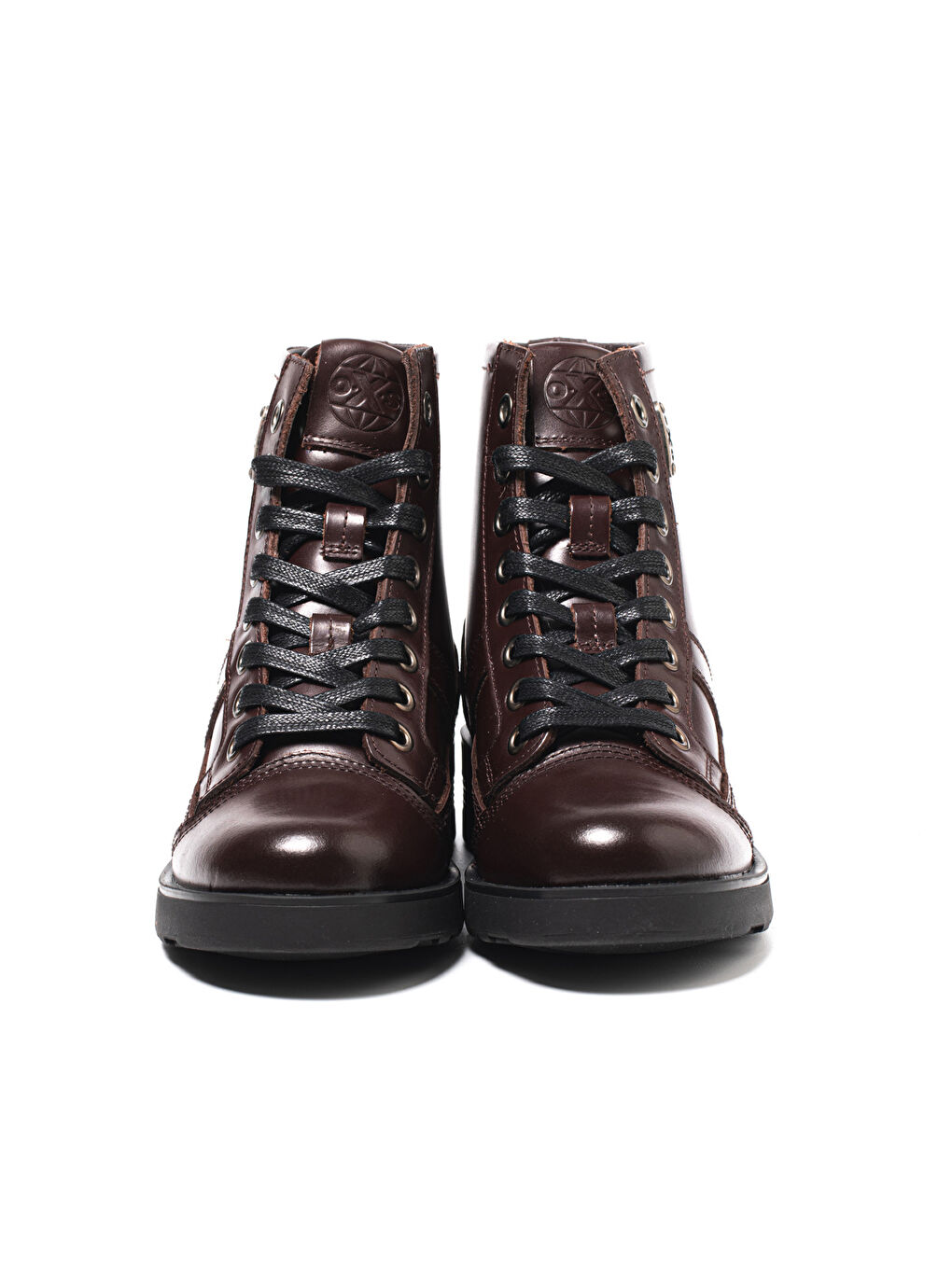 Bordo Kadın Çizme OXW002401 FRANK 0024 MID W LEATHER DK.Burgundy-5