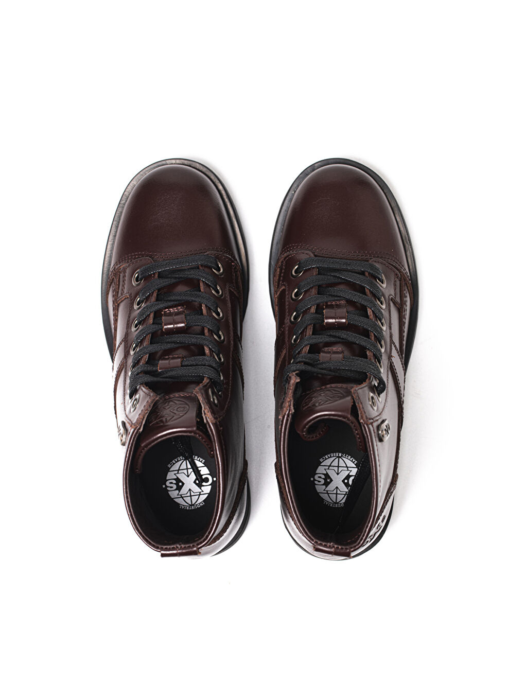 Bordo Kadın Çizme OXW002401 FRANK 0024 MID W LEATHER DK.Burgundy-6