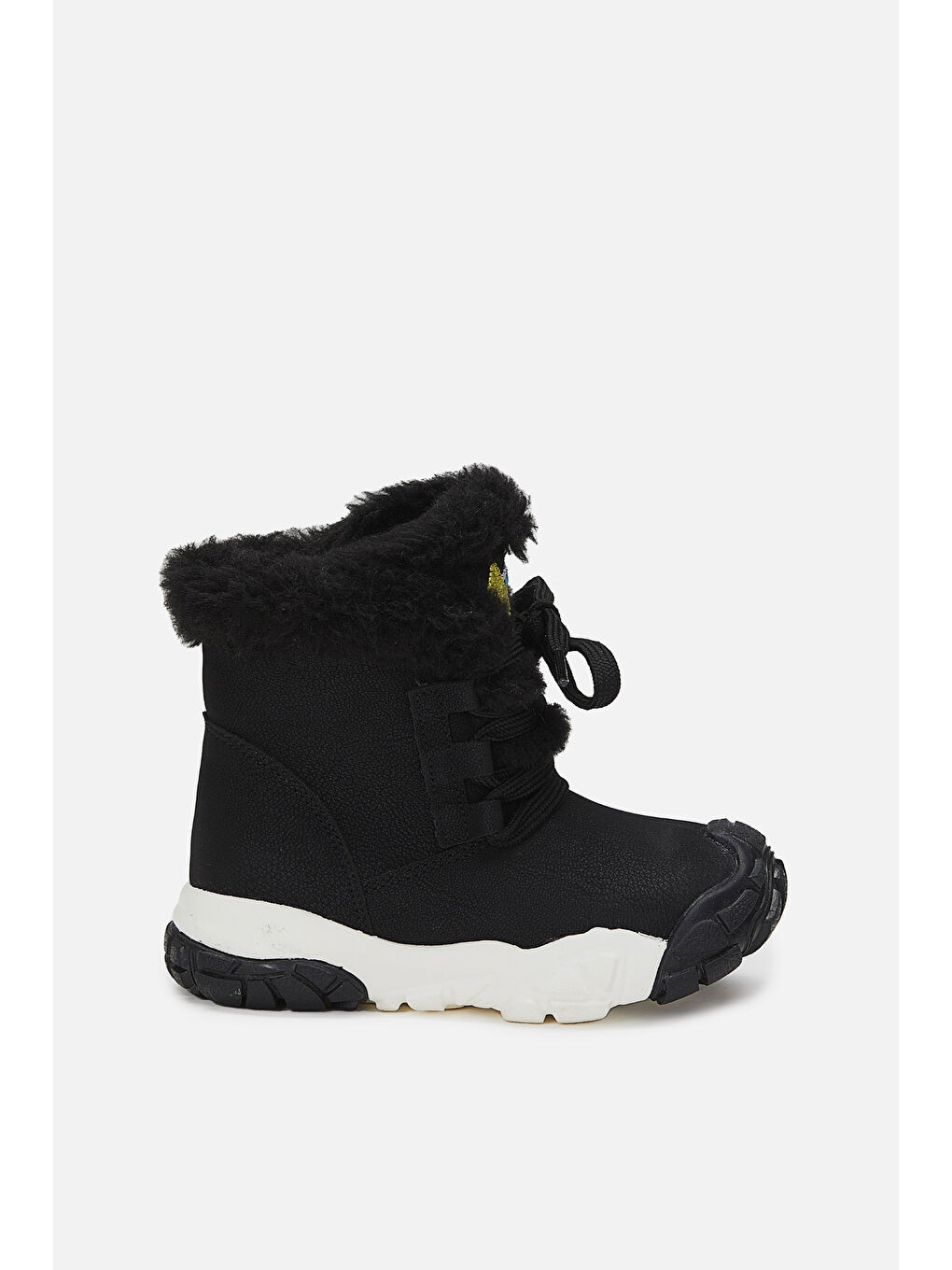 Dance Kürklü Kız Çocuk  Okul Öncesi Siyah Bot