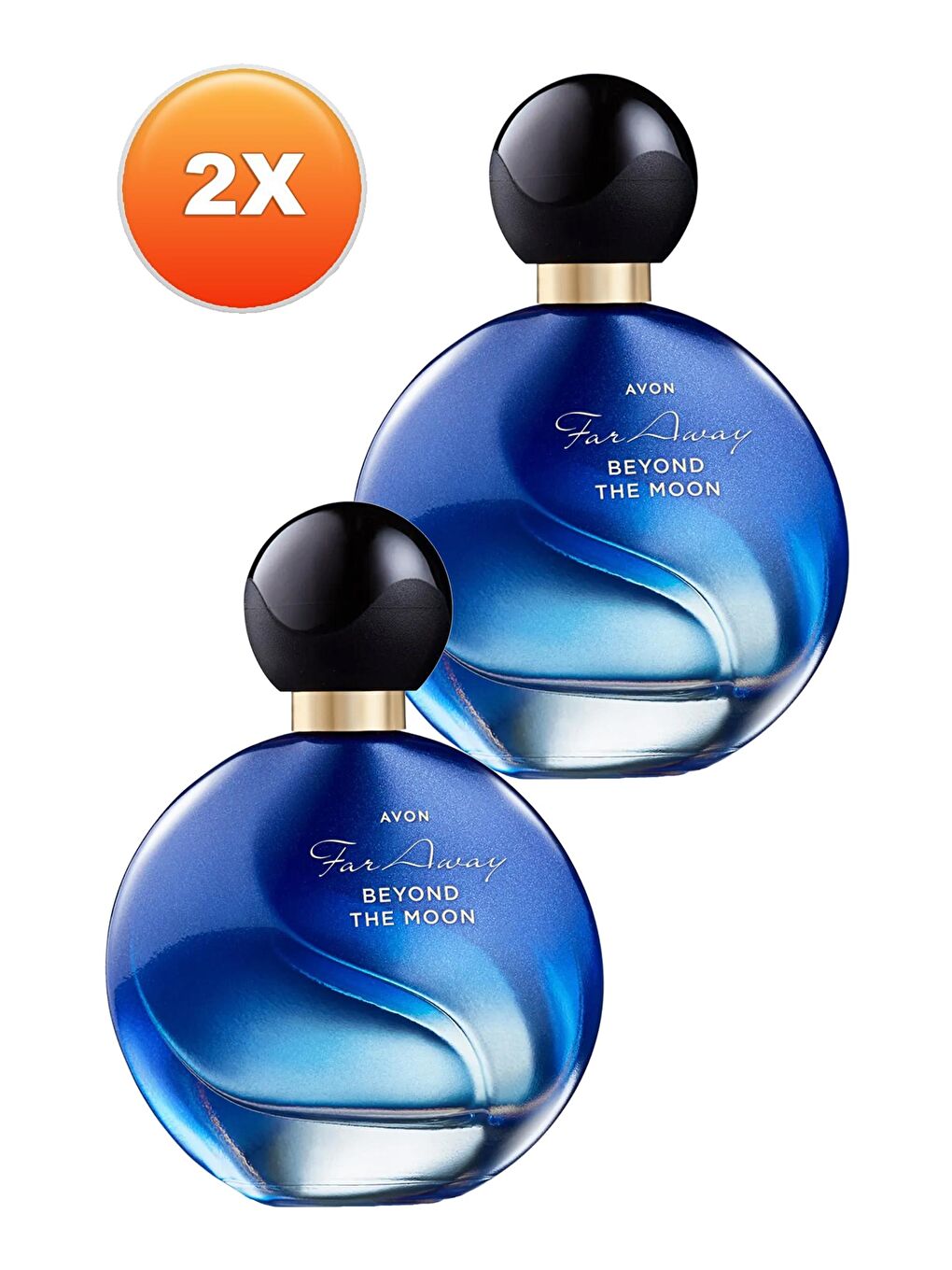 AVON Renksiz Far Away Beyond The Moon Kadın Parfüm Edp 50 Ml. İkili Set - 1