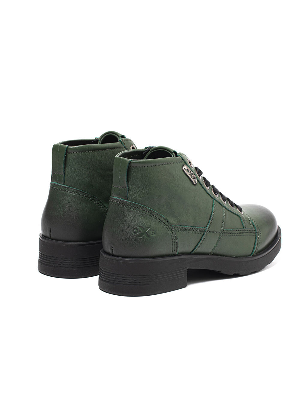 Yeşil Erkek Bot OXM003613 FRANK 0036 MID M LEATHER MIL.Green-3