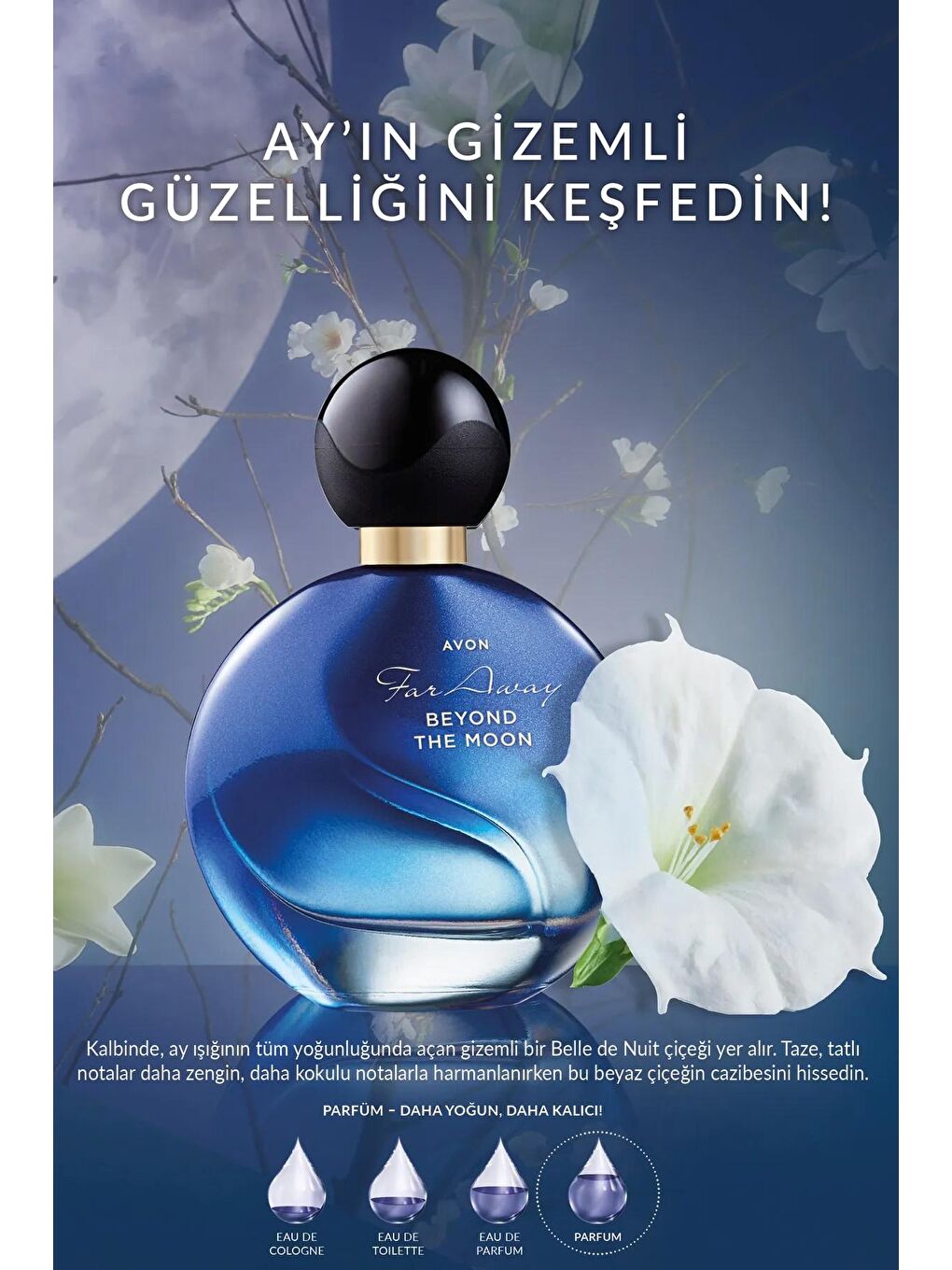 AVON Renksiz Far Away Beyond The Moon Kadın Parfüm Edp 50 Ml. İkili Set - 2