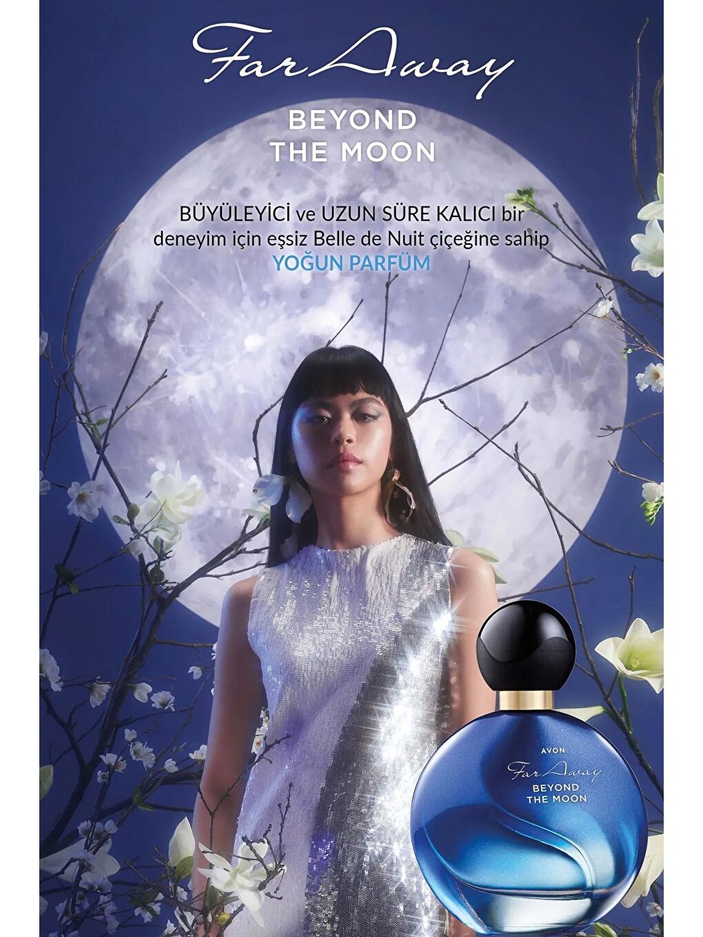 AVON Renksiz Far Away Beyond The Moon Kadın Parfüm Edp 50 Ml. İkili Set - 4