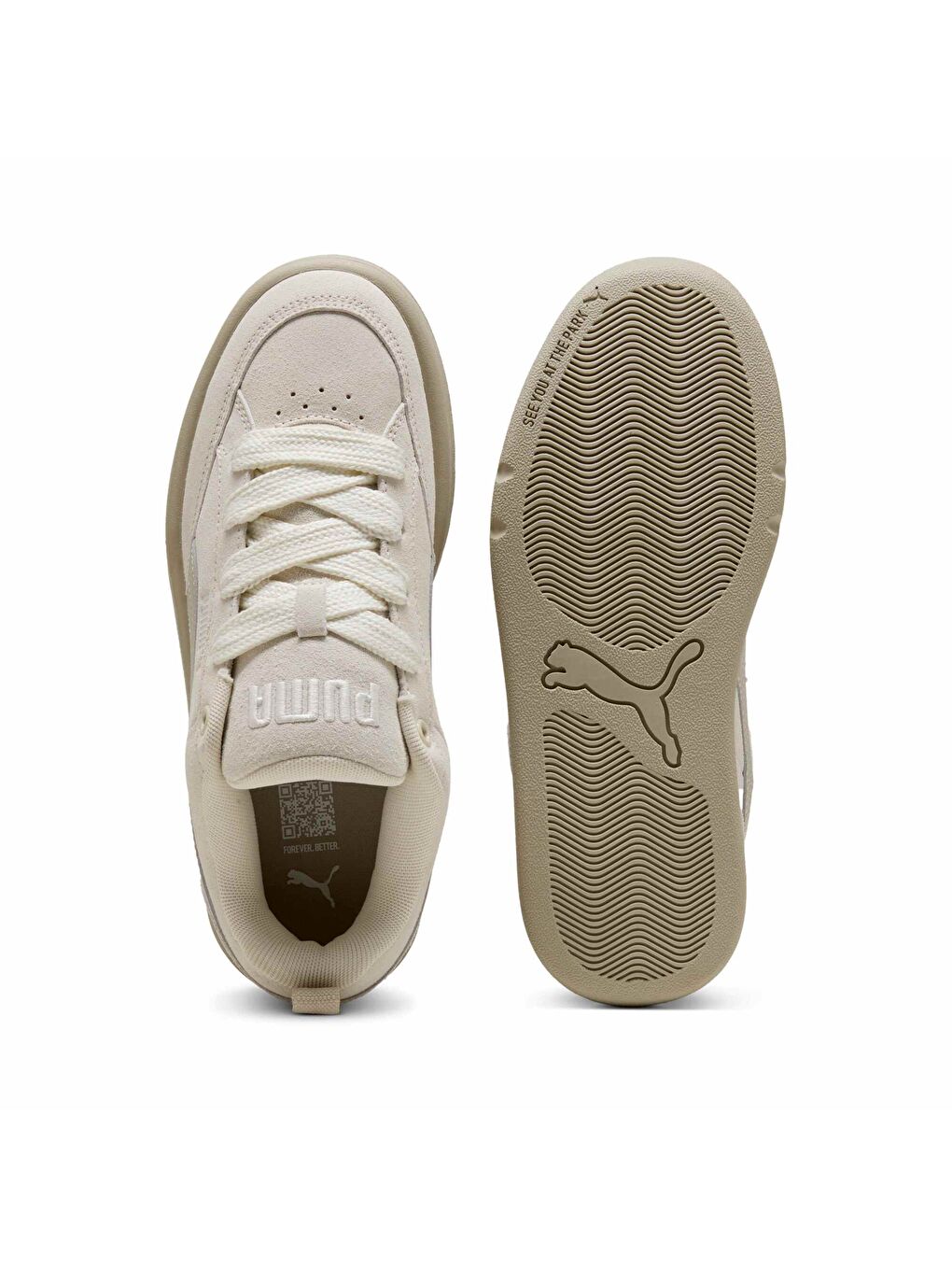 Beyaz Park LIFESTYLE Raw UNISEX Ayakkabı-3