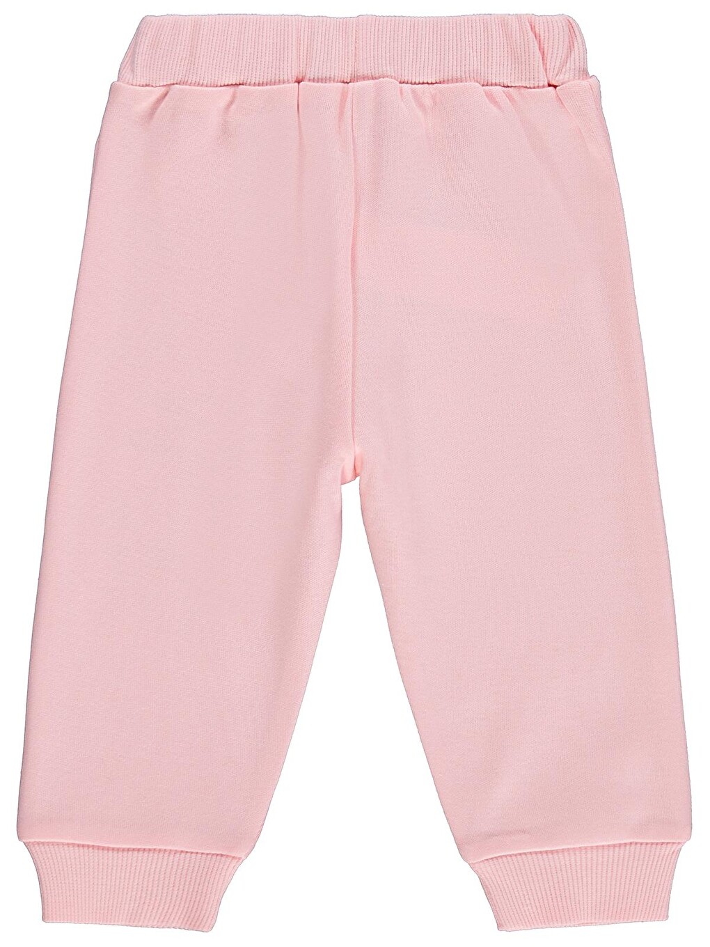 Pembe Baby Little Bunny Baskılı 6-18 Ay Tek Alt Bebe - Pudra-1