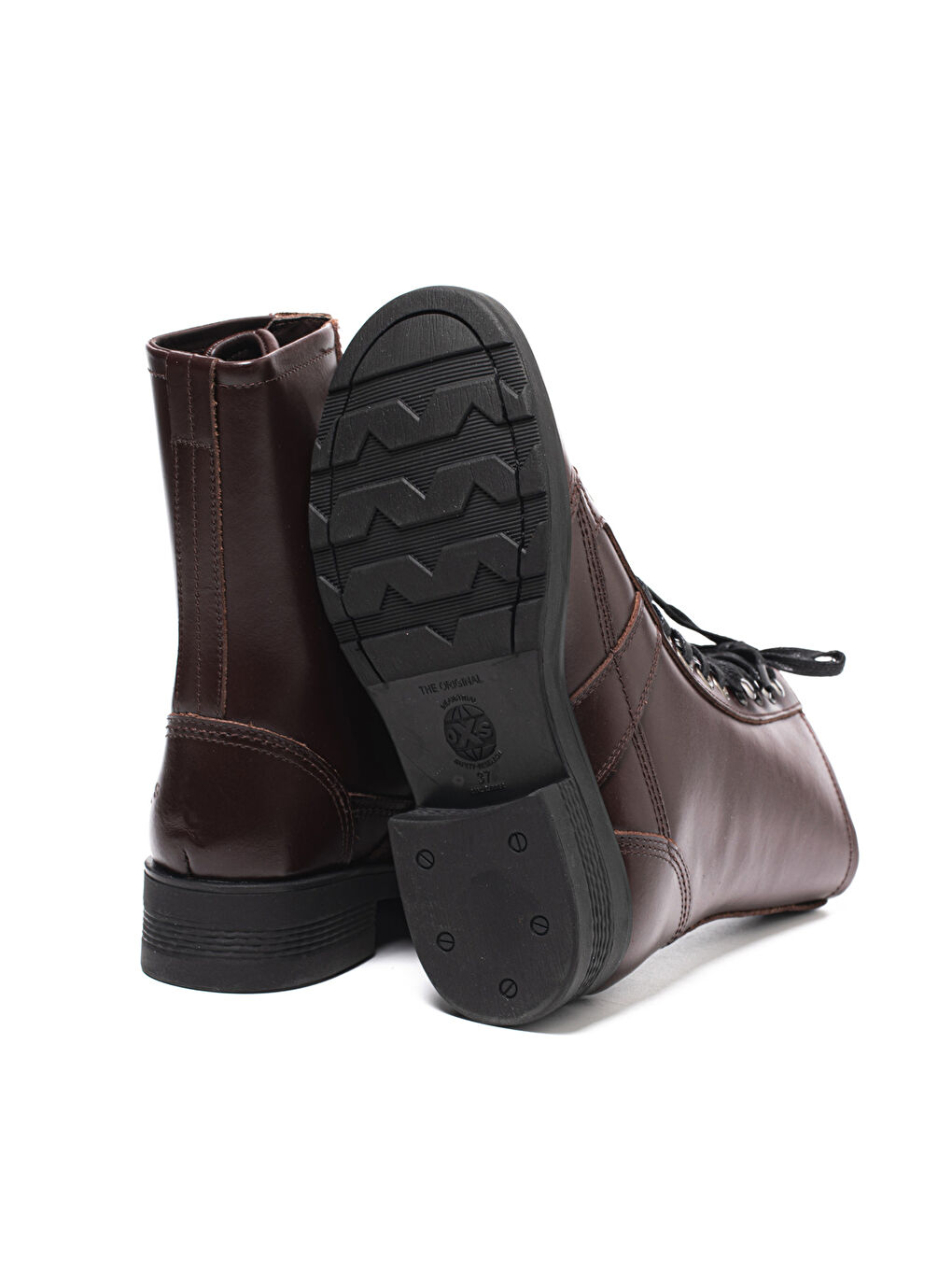 Bordo Kadın Çizme OXW002102 FRANK 0021 MID W LEATHER DK.Burgundy-4