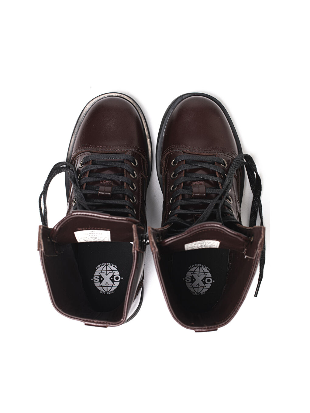 Bordo Kadın Çizme OXW002102 FRANK 0021 MID W LEATHER DK.Burgundy-6