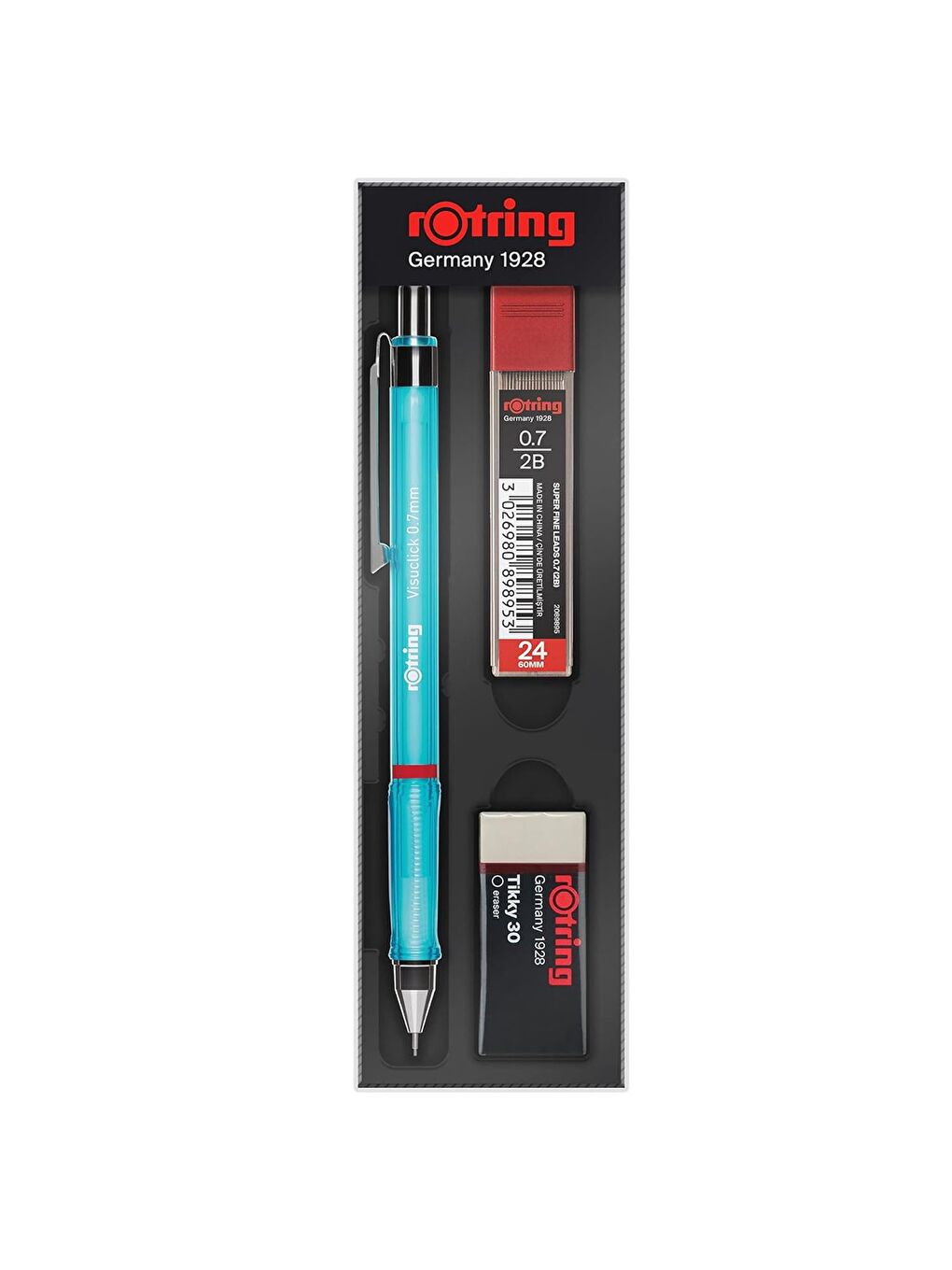 Rotring Mavi Visuclick Okul Seti Uç+ Silgi Hediyeli Versatil Seti 0.7