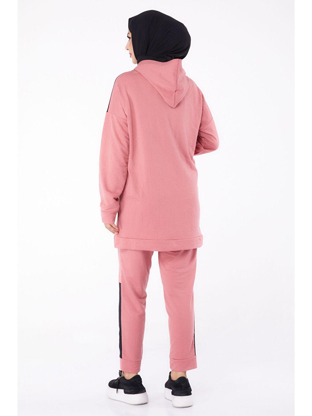 Pembe Garnili İkili Takım Gül - 13295-3