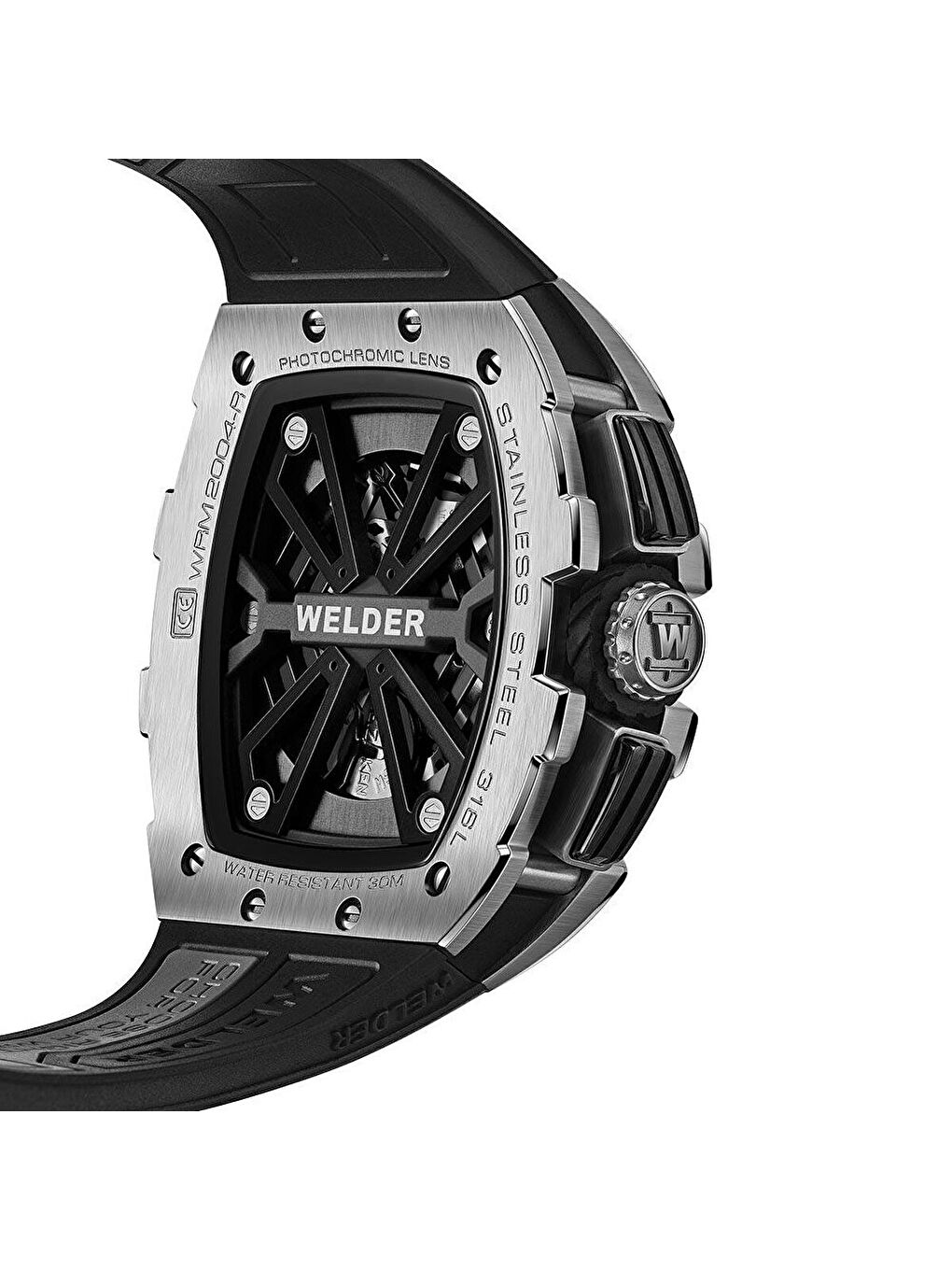 Siyah WRM2004-R Erkek Kol Saati-5