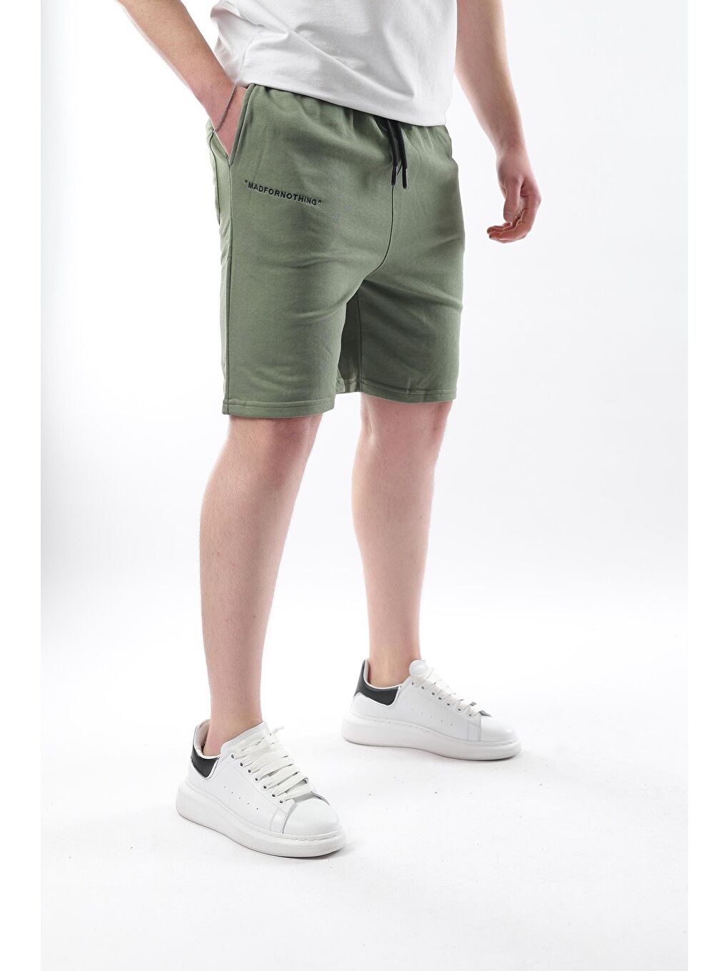 Haki Kapri Şort 5407