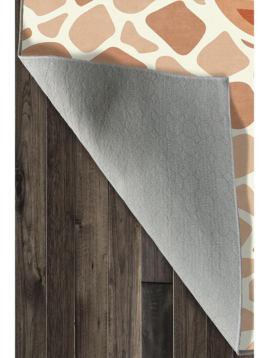 Turuncu Dekoratif Özel Tasarım Yıkanabilir, Modern Çocuk Halısı  160x230-4