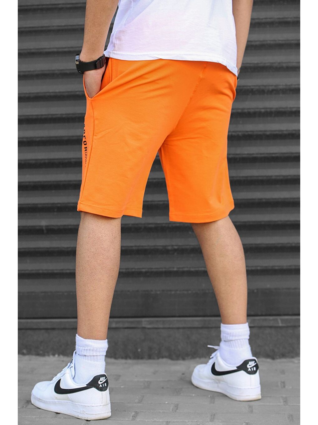 Turuncu Kapri Şort 5403-3