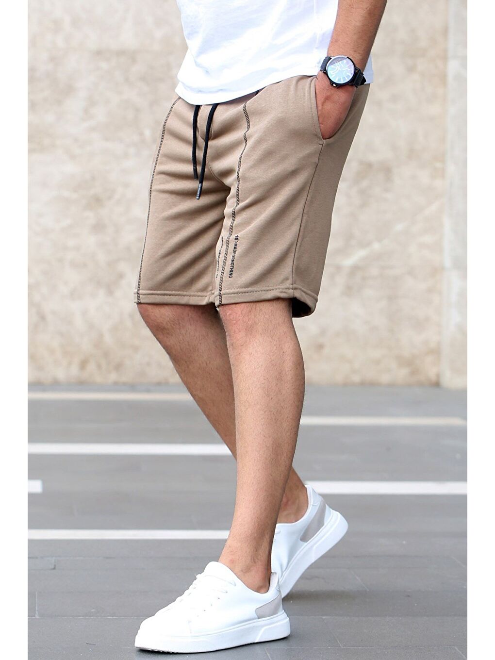 Kahverengi Kapri Şort 4849-2