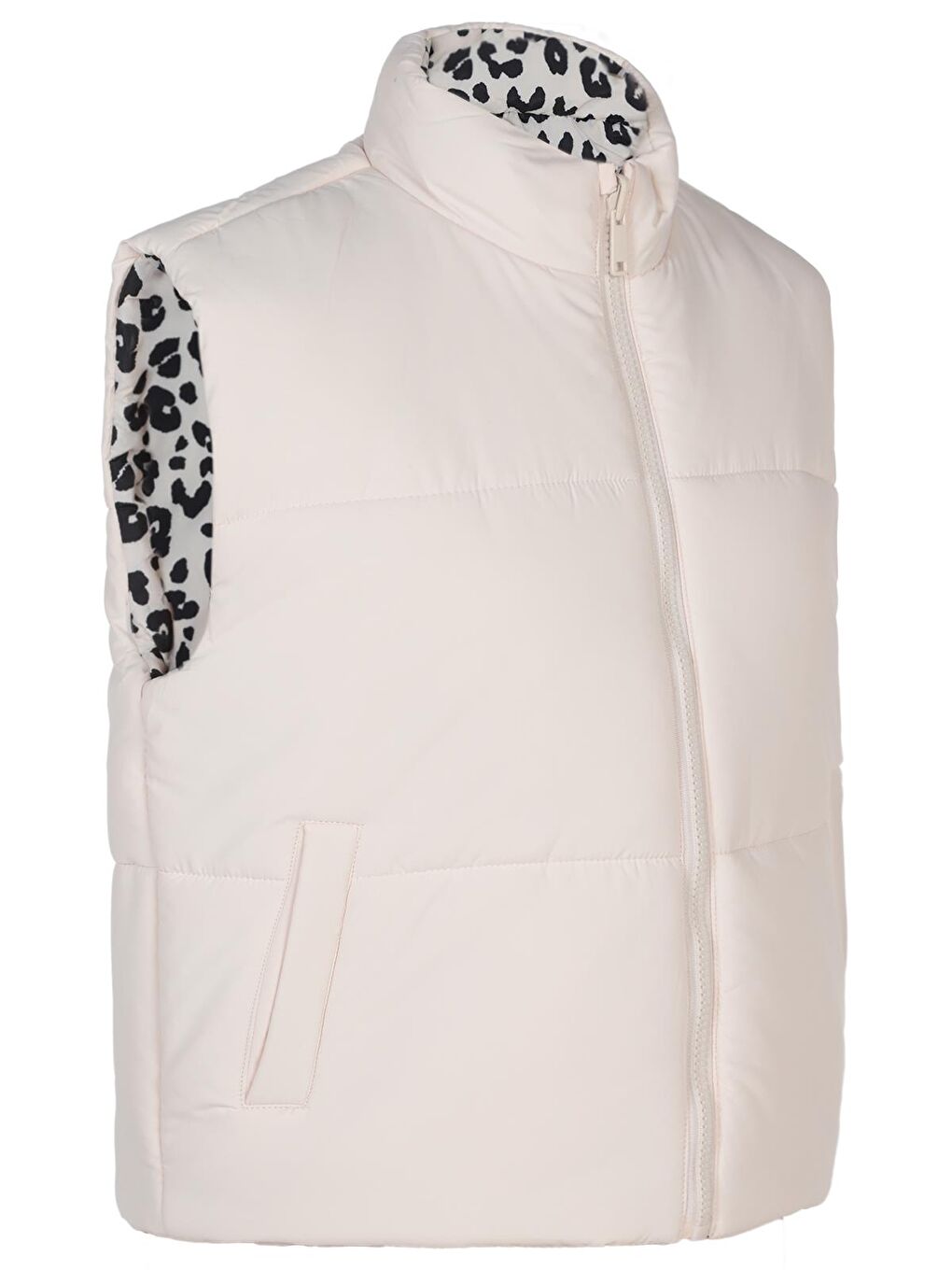 Girls 10-13 Yaş Yelek - Bej 12-13 Yaş-4