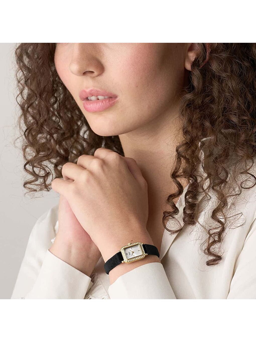Siyah FES5437 Kadın Kol Saati-4