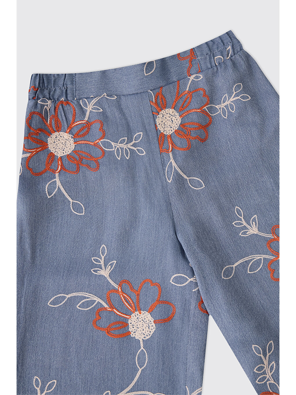 Kız Çocuk İndigo Pantolon-2
