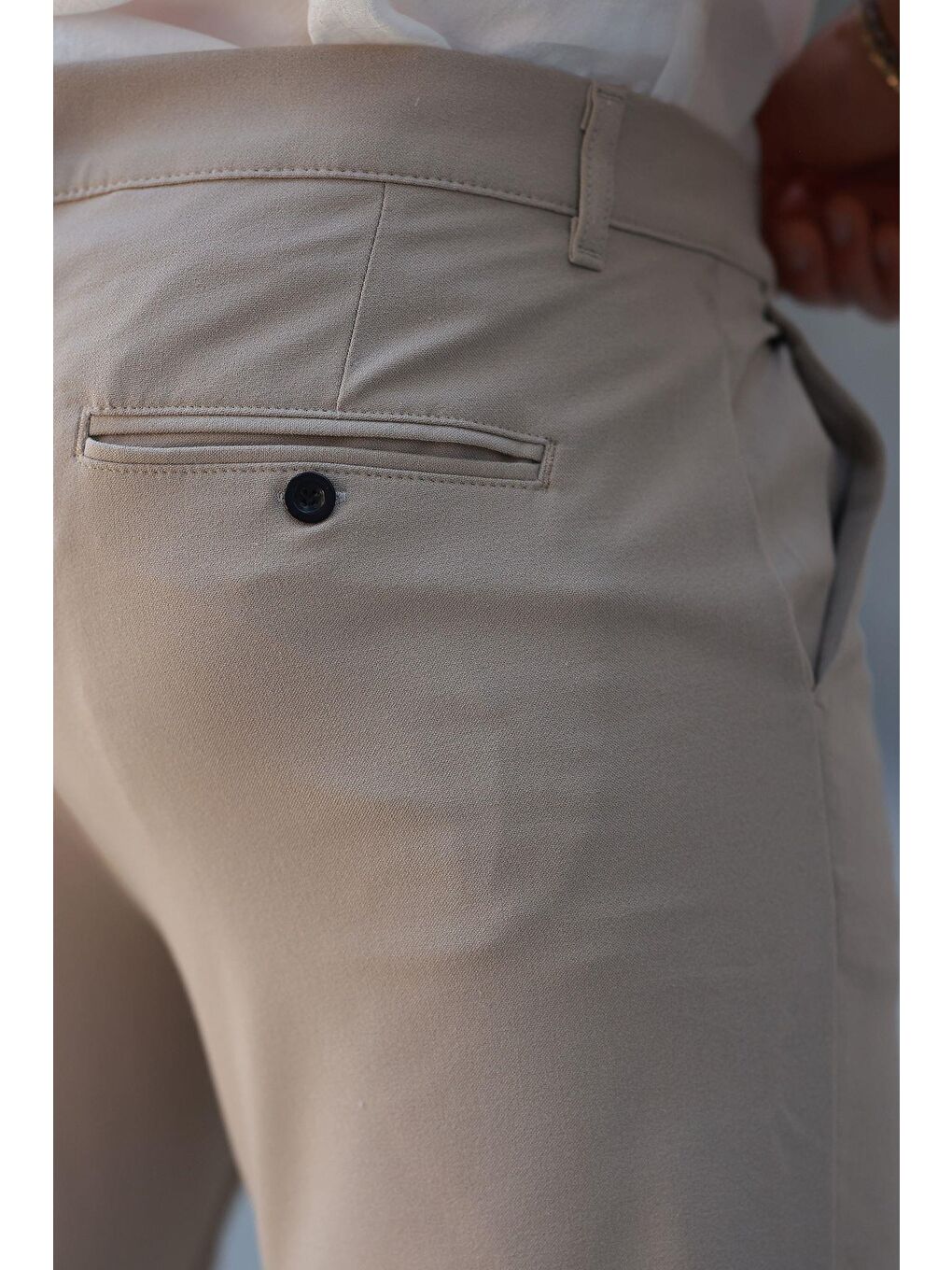 Bej Basic Erkek Pantolon E6576-4