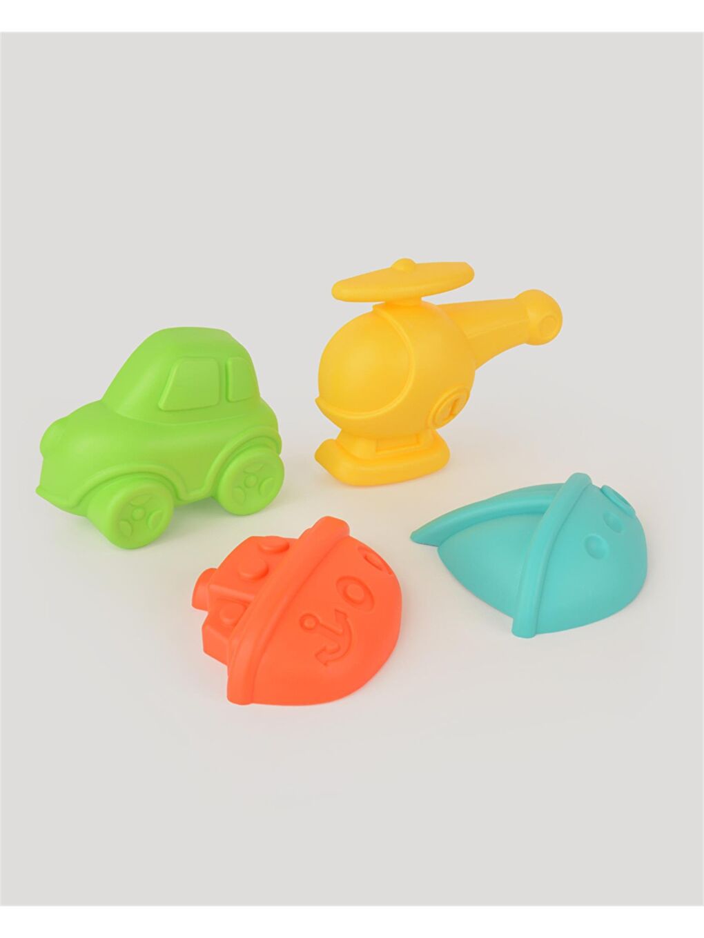 Oyuncak Taşıtlar Kum Kalıbı - 4'Lü-1