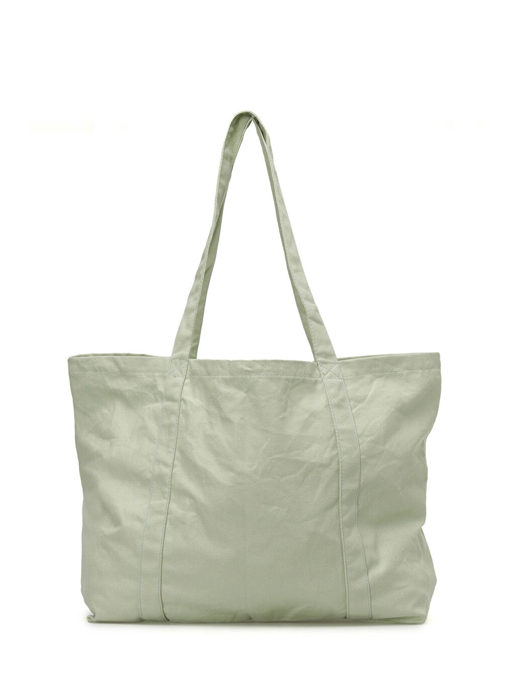 Yeşil BEZ SHOPPER 4FX Mint Kadın Omuz Çantası-2