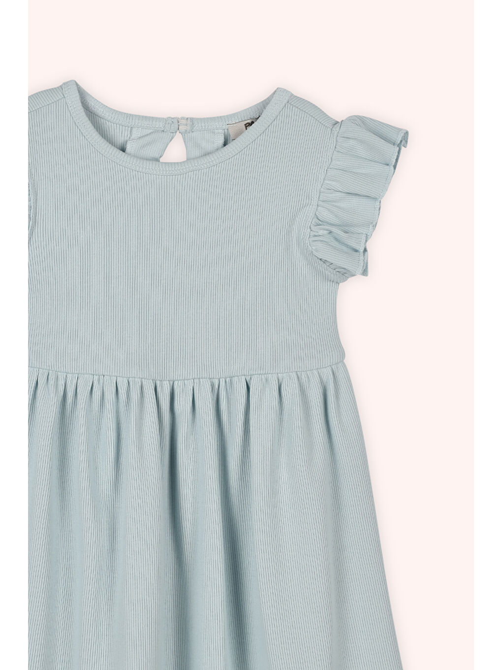 Kız Çocuk Elbise Mavi-1