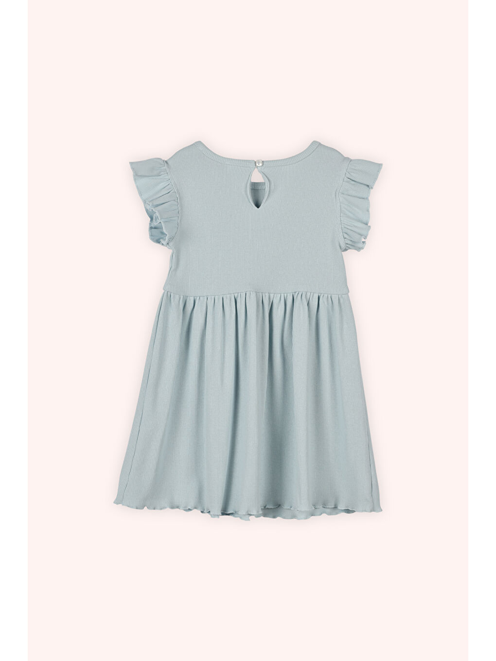 Kız Çocuk Elbise Mavi-2