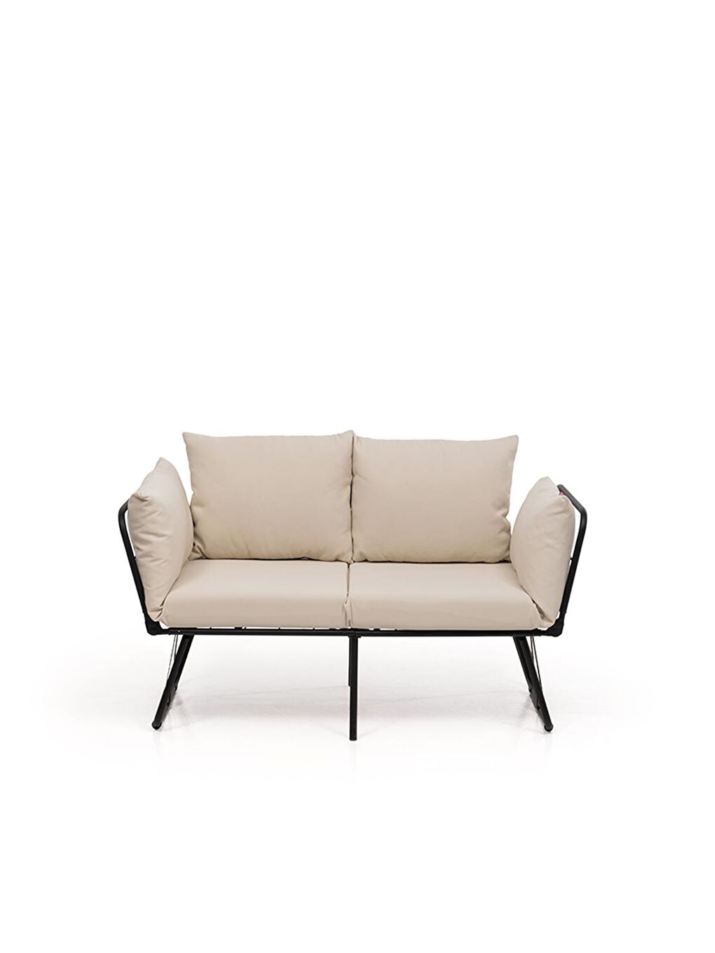 Viper İkili Katlanır Su Geçirmez Bahçe Koltuğu - Bej-1