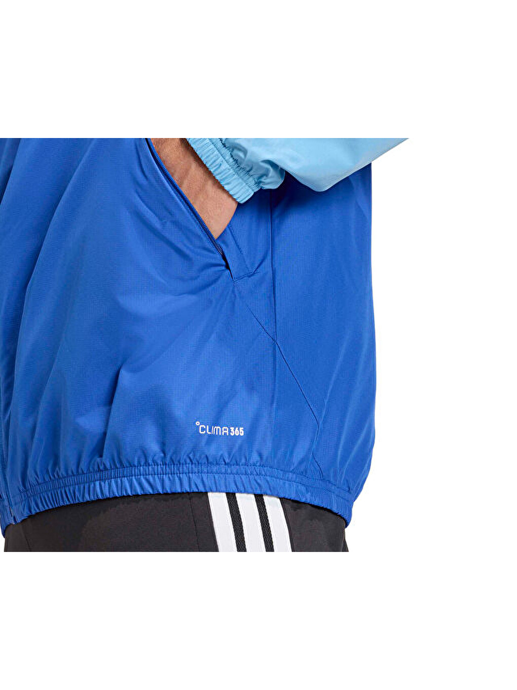 Tiro26c Aw Jkt Erkek Futbol Antrenman Yağmurluk Kb0135 Mavi-4