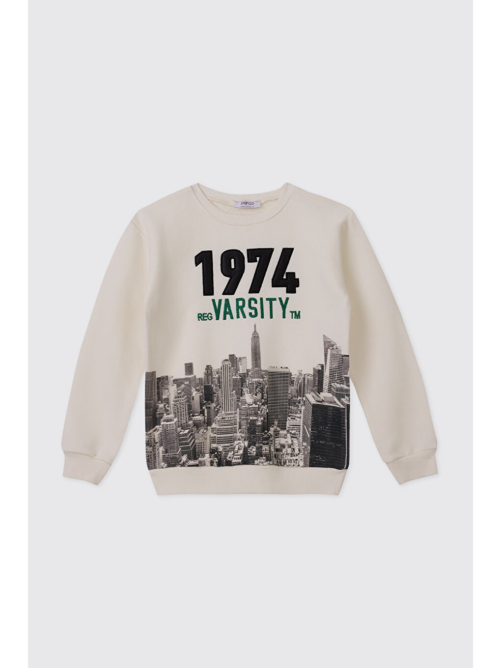 Erkek Çocuk Ekru Sweatshirt