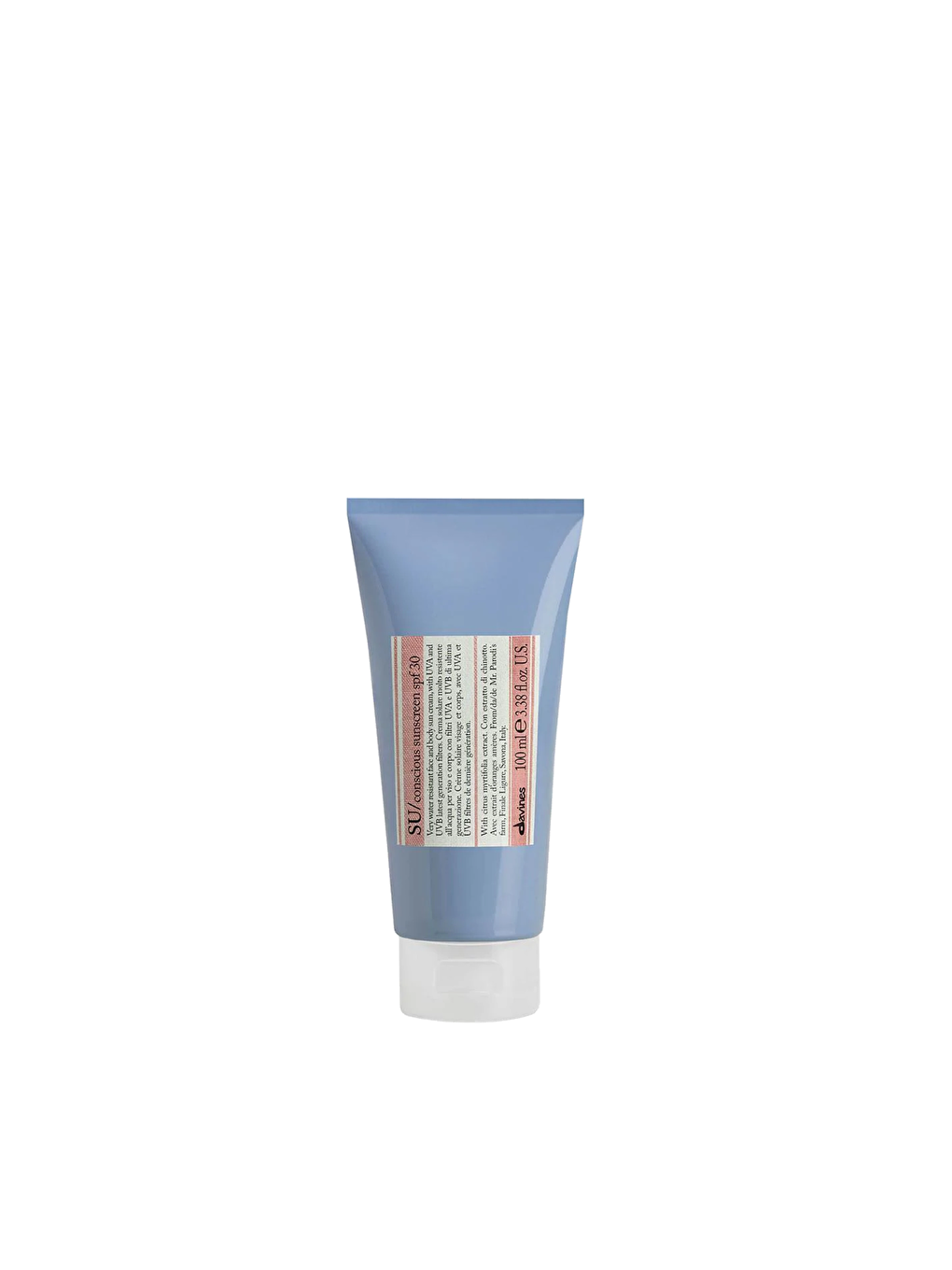 Davines Renksiz SU Conscious Sunscreen SPF 30 Güneş Kremi 100 ml