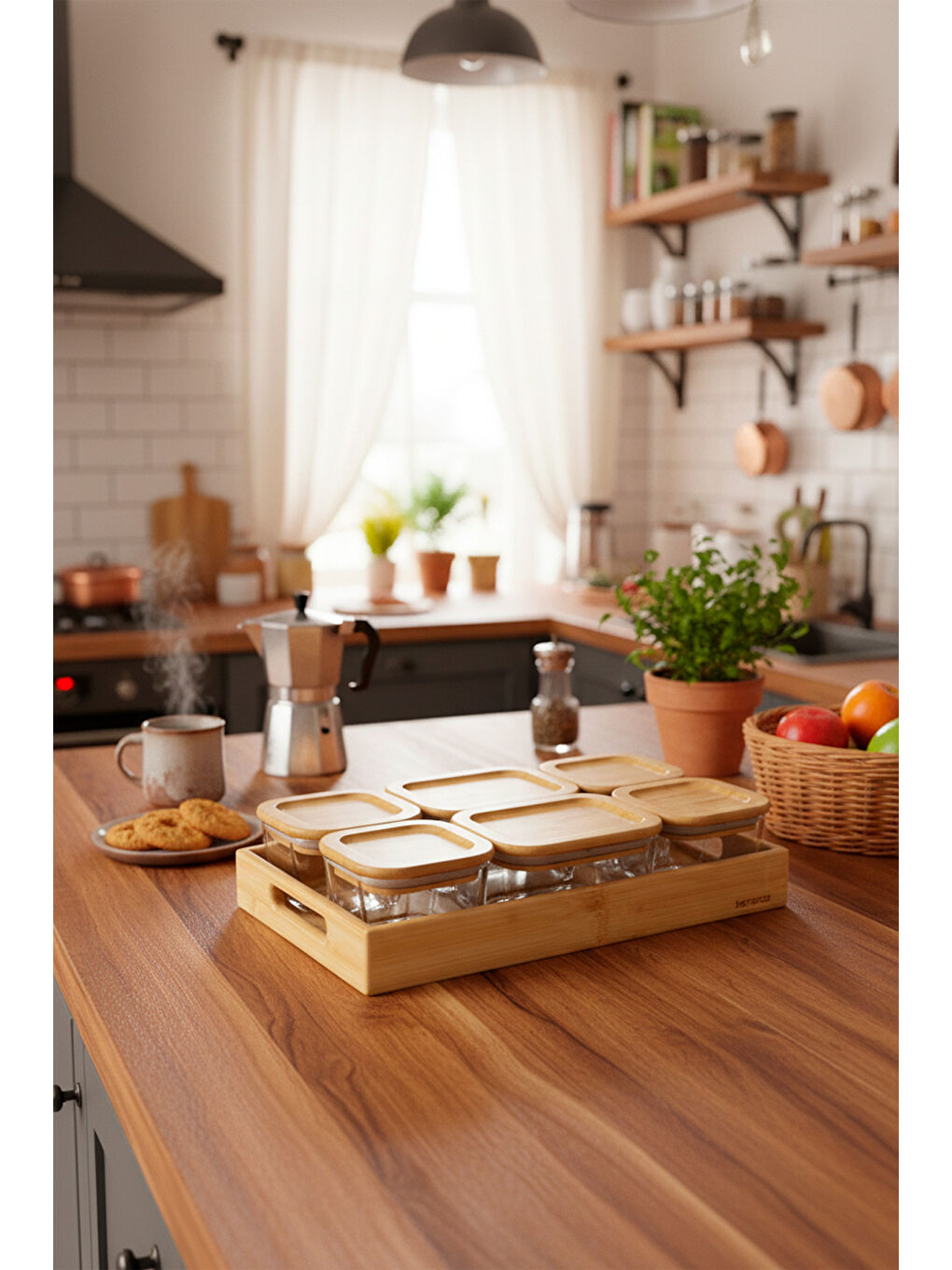 Kahverengi Lumos 13 Parça Kahvaltılık