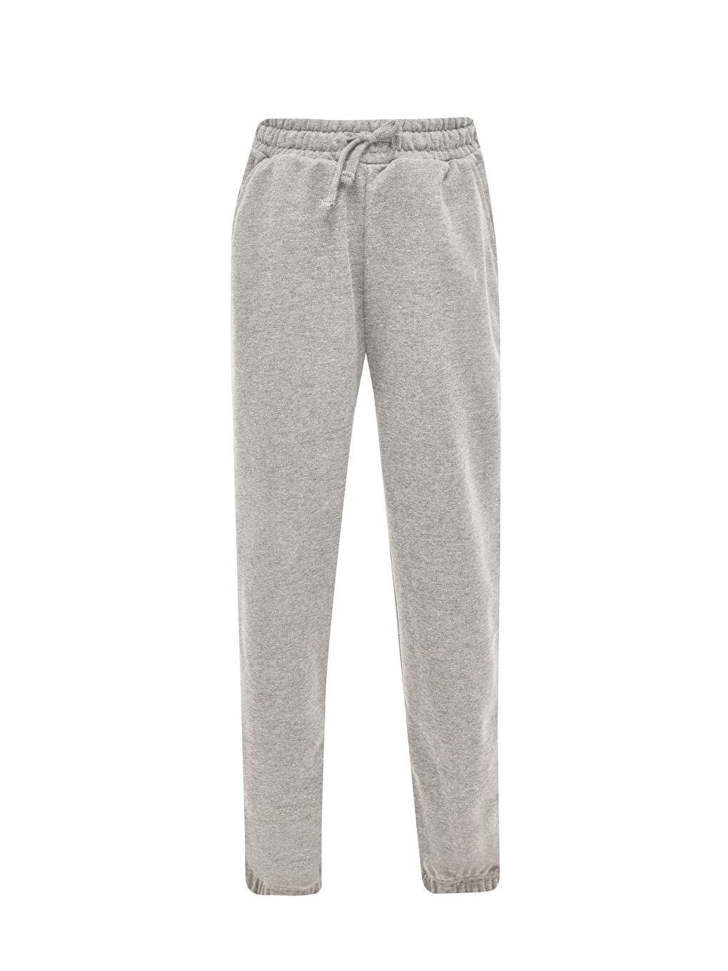 Gri KU 23JAYLA KDS06 5PR GRI MELANJ Unisex Çocuk Eşofman Altı