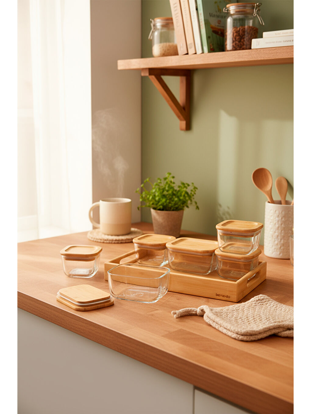 Kahverengi Lumos 13 Parça Kahvaltılık-1