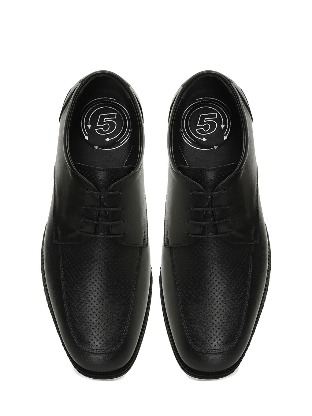 108020.M 5FX Siyah Erkek Ayakkabı-3
