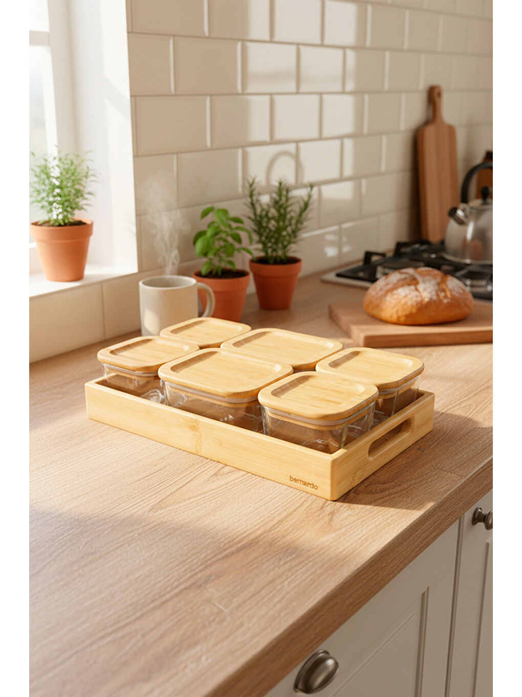 Kahverengi Lumos 13 Parça Kahvaltılık-3